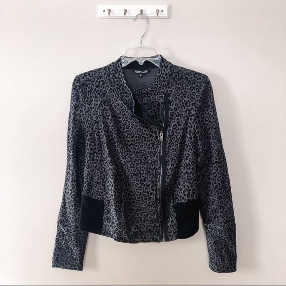 Express Jackets & Blazers - Express Jacket - size medium - animal print